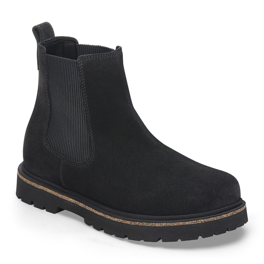 highwood slip on men suede leather