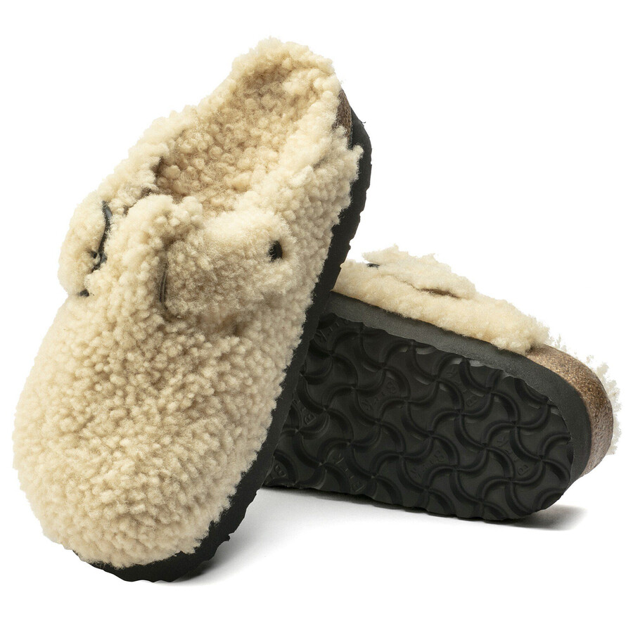 boston big buckle platform fur