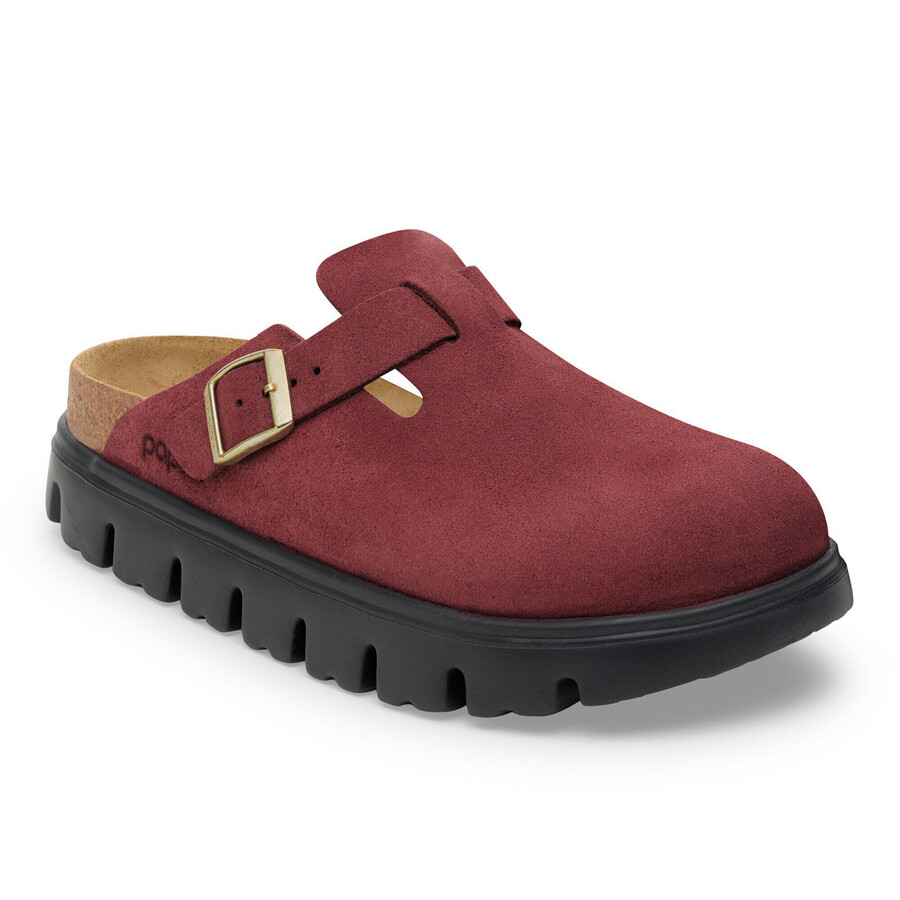 boston chunky suede leather