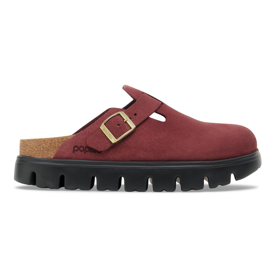 boston chunky suede leather