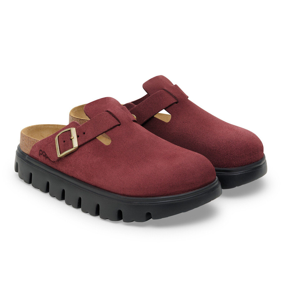 boston chunky suede leather