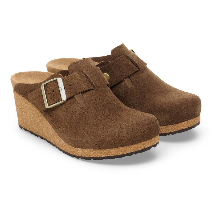 fanny suede leather