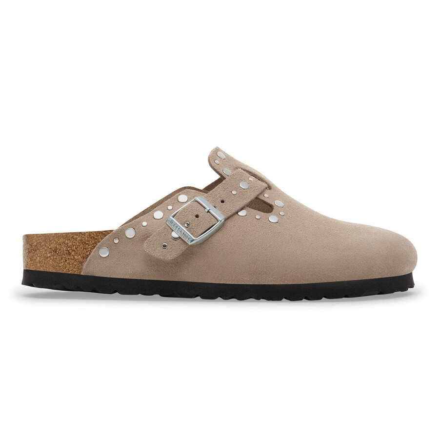 boston rivet suede leather