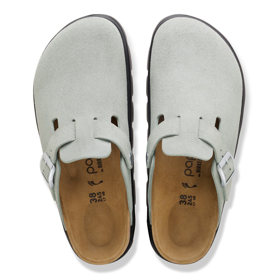 boston chunky suede leather