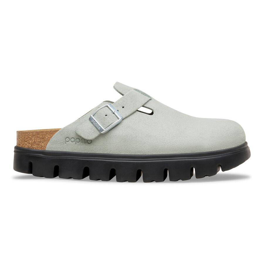 boston chunky suede leather