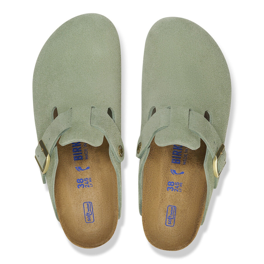 boston soft footbed suede leather