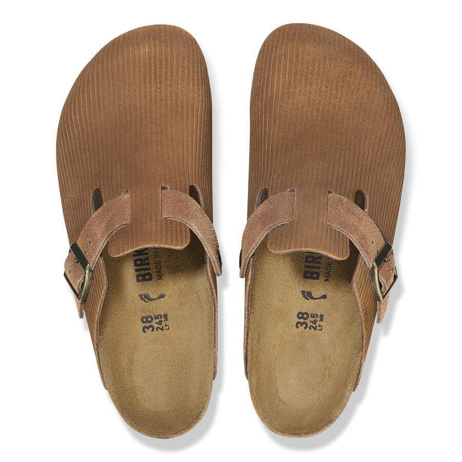 boston suede leather embossed