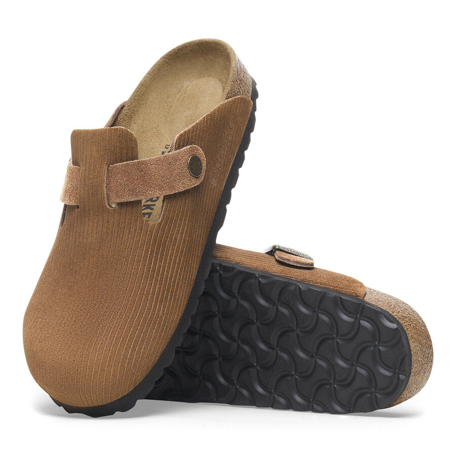 boston suede leather embossed