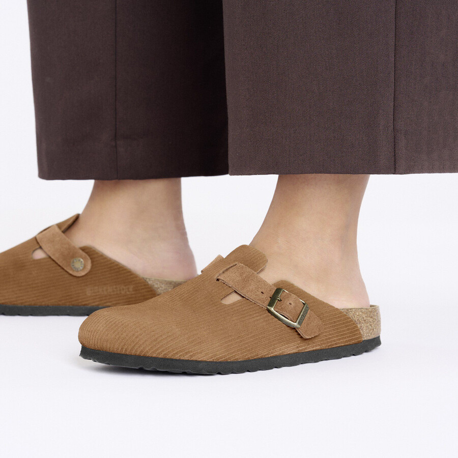boston suede leather embossed