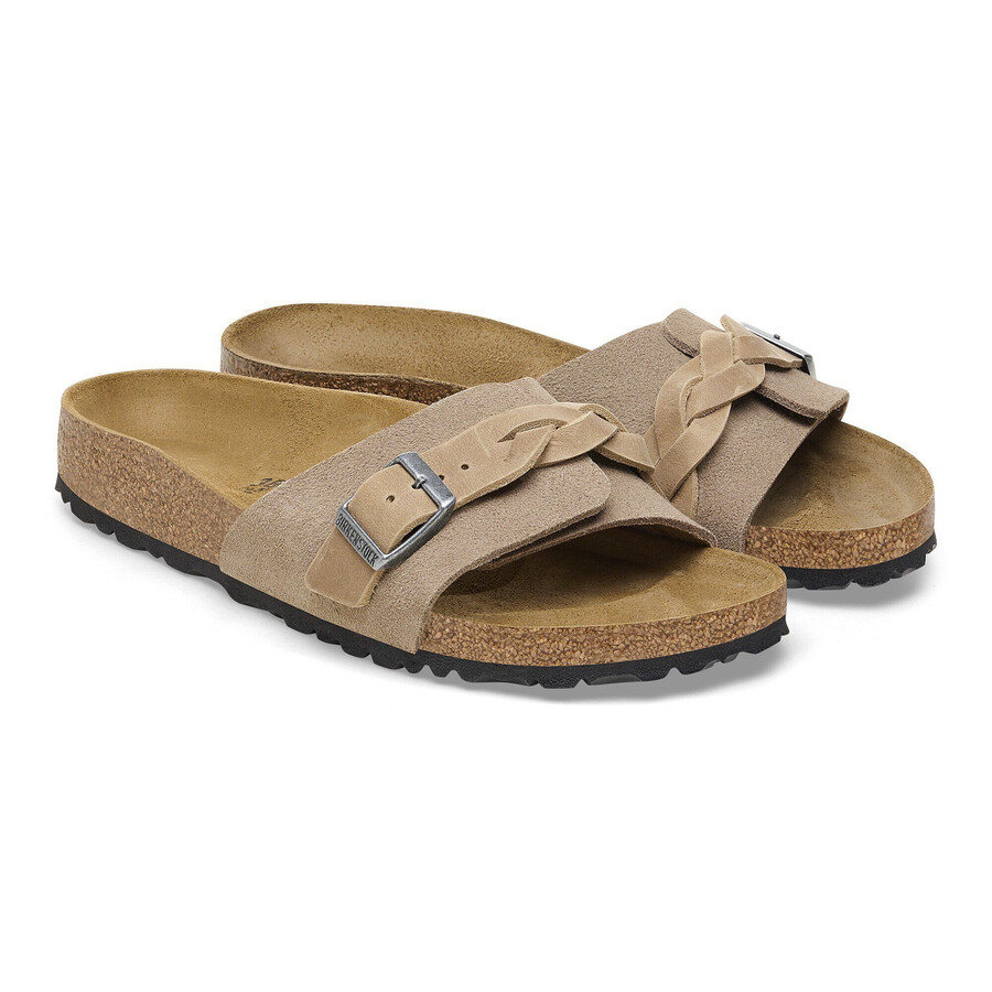 oita braided suede leather