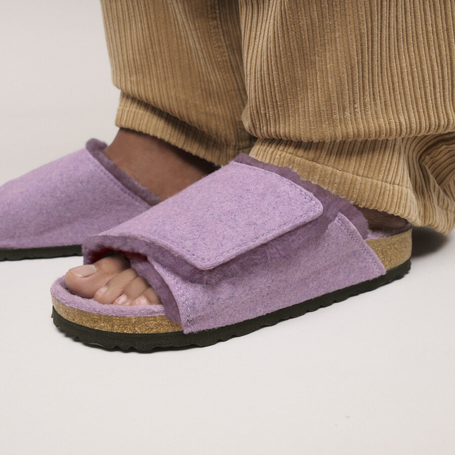 solana shearling felt