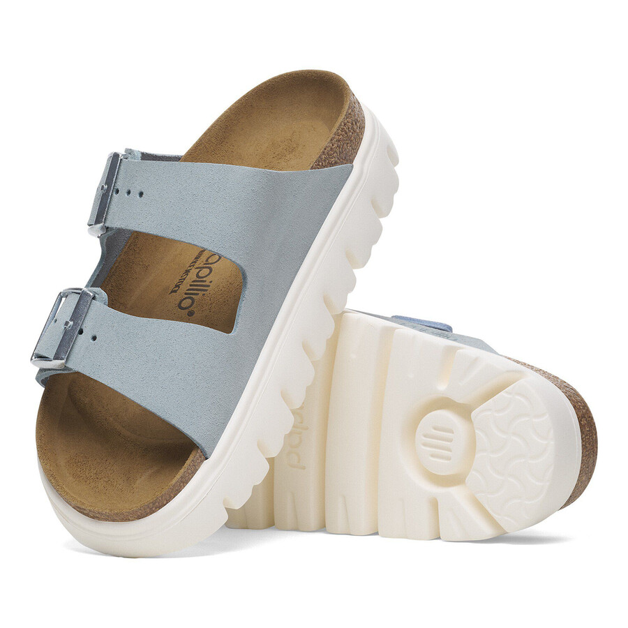 arizona platform suede leather