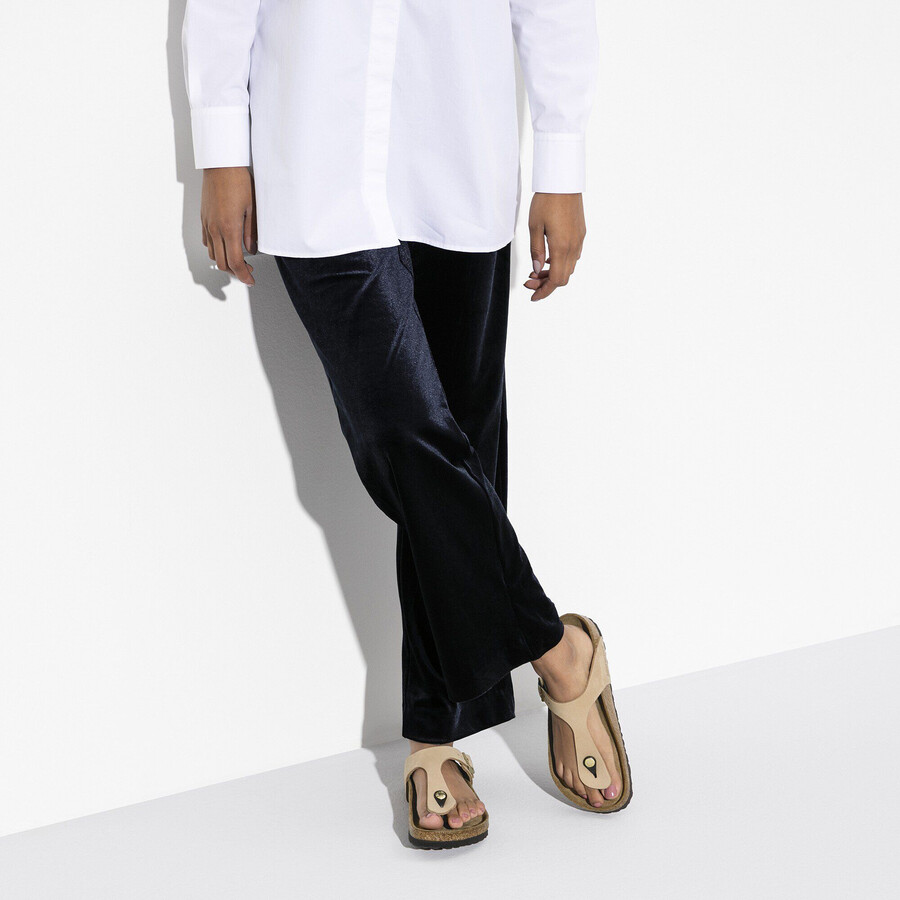 gizeh soft footbed nubuk leather