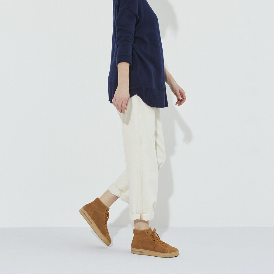 bend mid suede leather