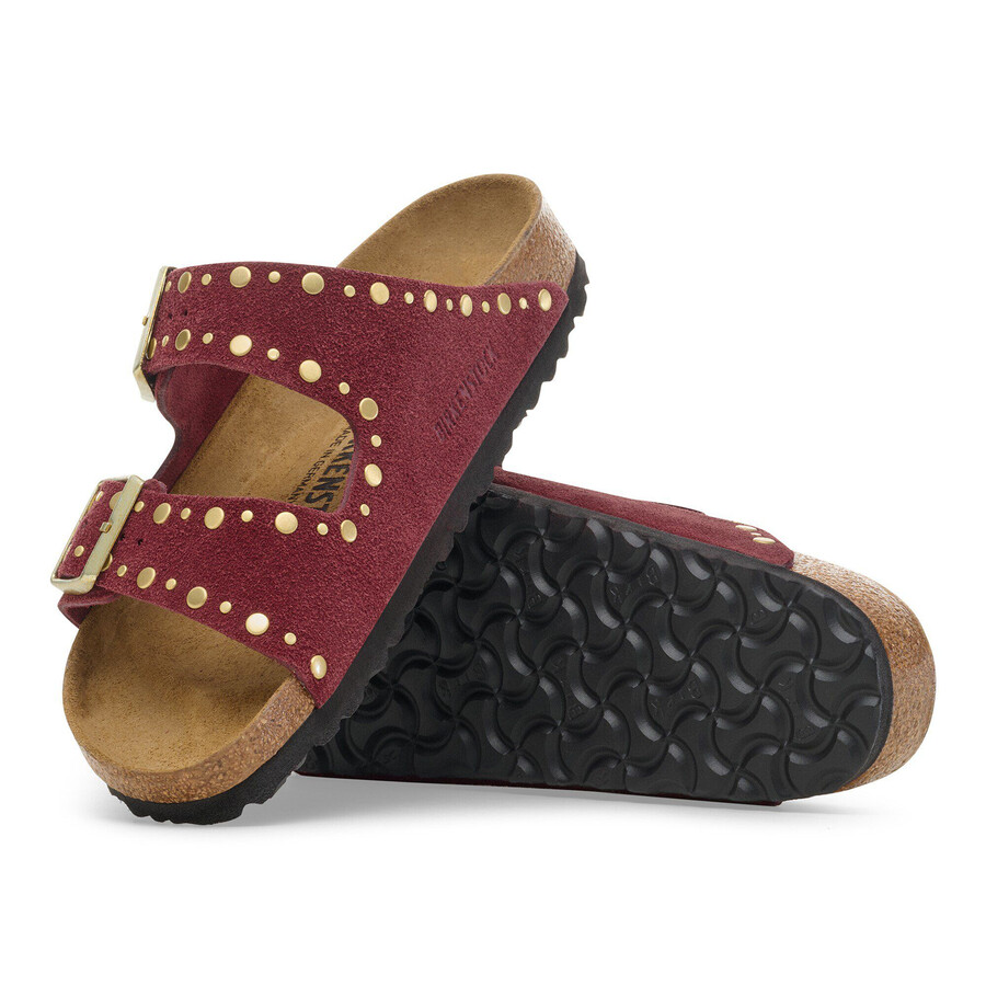 arizona rivet suede leather